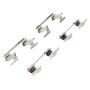 MPA 1001-0974AM Quality-Built Premium Semi-Metallic Brake Pads w/ Hardware