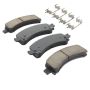 MPA 1001-0974C Quality-Built Premium Ceramic Brake Pads w/ Hardware
