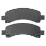 MPA 1001-0974C Quality-Built Premium Ceramic Brake Pads w/ Hardware