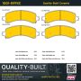 MPA 1001-0974C Quality-Built Premium Ceramic Brake Pads w/ Hardware