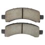 MPA 1001-0974C Quality-Built Premium Ceramic Brake Pads w/ Hardware