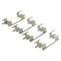 MPA 1001-0974C Quality-Built Premium Ceramic Brake Pads w/ Hardware