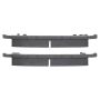 MPA 1001-0974C Quality-Built Premium Ceramic Brake Pads w/ Hardware