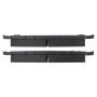 MPA 1001-0974M Quality-Built Premium Semi-Metallic Brake Pads w/ Hardware