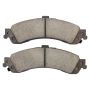 MPA 1001-0975C Quality-Built Premium Ceramic Brake Pads w/ Hardware