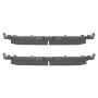 MPA 1001-0975C Quality-Built Premium Ceramic Brake Pads w/ Hardware