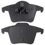 MPA 1001-0980M Quality-Built Premium Semi-Metallic Brake Pads w/ Hardware