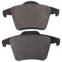 MPA 1001-0980M Quality-Built Premium Semi-Metallic Brake Pads w/ Hardware