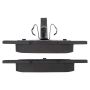 MPA 1001-0980M Quality-Built Premium Semi-Metallic Brake Pads w/ Hardware