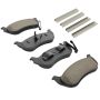 MPA 1001-0981AC Quality-Built Premium Ceramic Brake Pads w/ Hardware