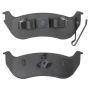 MPA 1001-0981AC Quality-Built Premium Ceramic Brake Pads w/ Hardware