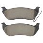 MPA 1001-0981AC Quality-Built Premium Ceramic Brake Pads w/ Hardware