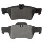 MPA 1001-0986M Quality-Built Premium Semi-Metallic Brake Pads w/ Hardware