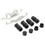 MPA 1001-0986M Quality-Built Premium Semi-Metallic Brake Pads w/ Hardware