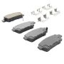 MPA 1001-0995C Quality-Built Premium Ceramic Brake Pads w/ Hardware