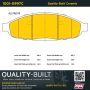 MPA 1001-0997C Quality-Built Premium Ceramic Brake Pads w/ Hardware