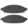 MPA 1001-0997M Quality-Built Premium Semi-Metallic Brake Pads w/ Hardware