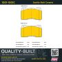 MPA 1001-1001C Quality-Built Premium Ceramic Brake Pads