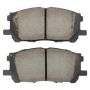 MPA 1001-1005C Quality-Built Premium Ceramic Brake Pads w/ Hardware