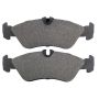 MPA 1001-1006M Quality-Built Premium Semi-Metallic Brake Pads w/ Hardware