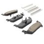 MPA 1001-1012C Quality-Built Premium Ceramic Brake Pads w/ Hardware
