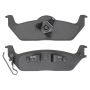 MPA 1001-1012C Quality-Built Premium Ceramic Brake Pads w/ Hardware