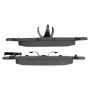 MPA 1001-1012M Quality-Built Premium Semi-Metallic Brake Pads w/ Hardware