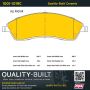 MPA 1001-1019C Quality-Built Premium Ceramic Brake Pads w/ Hardware