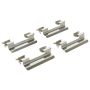 MPA 1001-1019C Quality-Built Premium Ceramic Brake Pads w/ Hardware