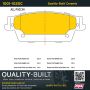 MPA 1001-1020C Quality-Built Premium Ceramic Brake Pads w/ Hardware