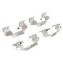 MPA 1001-1020C Quality-Built Premium Ceramic Brake Pads w/ Hardware