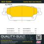 MPA 1001-1020M Quality-Built Premium Semi-Metallic Brake Pads w/ Hardware