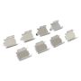 MPA 1001-1021C Quality-Built Premium Ceramic Brake Pads w/ Hardware
