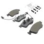 MPA 1001-1024M Quality-Built Premium Semi-Metallic Brake Pads w/ Hardware