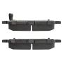 MPA 1001-1028M Quality-Built Premium Semi-Metallic Brake Pads w/ Hardware