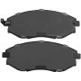 MPA 1001-1031M Quality-Built Premium Semi-Metallic Brake Pads w/ Hardware