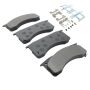 MPA 1001-1032M Quality-Built Premium Semi-Metallic Brake Pads w/ Hardware