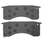 MPA 1001-1032M Quality-Built Premium Semi-Metallic Brake Pads w/ Hardware