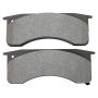 MPA 1001-1032M Quality-Built Premium Semi-Metallic Brake Pads w/ Hardware