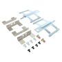 MPA 1001-1032M Quality-Built Premium Semi-Metallic Brake Pads w/ Hardware