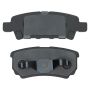 MPA 1001-1037M Quality-Built Premium Semi-Metallic Brake Pads w/ Hardware