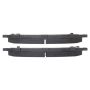 MPA 1001-1039C Quality-Built Premium Ceramic Brake Pads w/ Hardware
