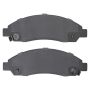 MPA 1001-1039M Quality-Built Premium Semi-Metallic Brake Pads w/ Hardware