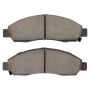 MPA 1001-1039M Quality-Built Premium Semi-Metallic Brake Pads w/ Hardware