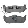 MPA 1001-1041M Quality-Built Premium Semi-Metallic Brake Pads w/ Hardware