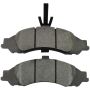 MPA 1001-1043M Quality-Built Premium Semi-Metallic Brake Pads w/ Hardware