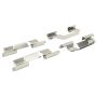 MPA 1001-1043M Quality-Built Premium Semi-Metallic Brake Pads w/ Hardware