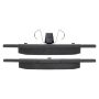 MPA 1001-1044C Quality-Built Premium Ceramic Brake Pads w/ Hardware