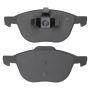 MPA 1001-1044M Quality-Built Premium Semi-Metallic Brake Pads w/ Hardware