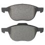 MPA 1001-1044M Quality-Built Premium Semi-Metallic Brake Pads w/ Hardware